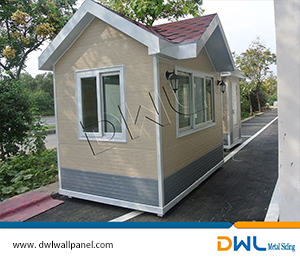 PU siding panel for Sentry Box